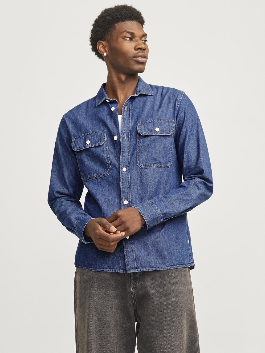 JJETRAVIS DENIM SHIRT